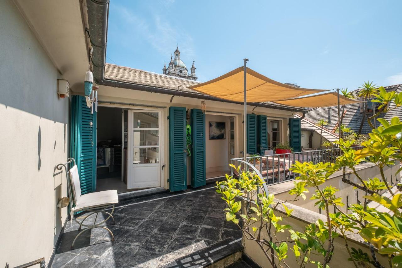 Bed and Breakfast Attico Palazzo Giustiniani Генуя Экстерьер фото