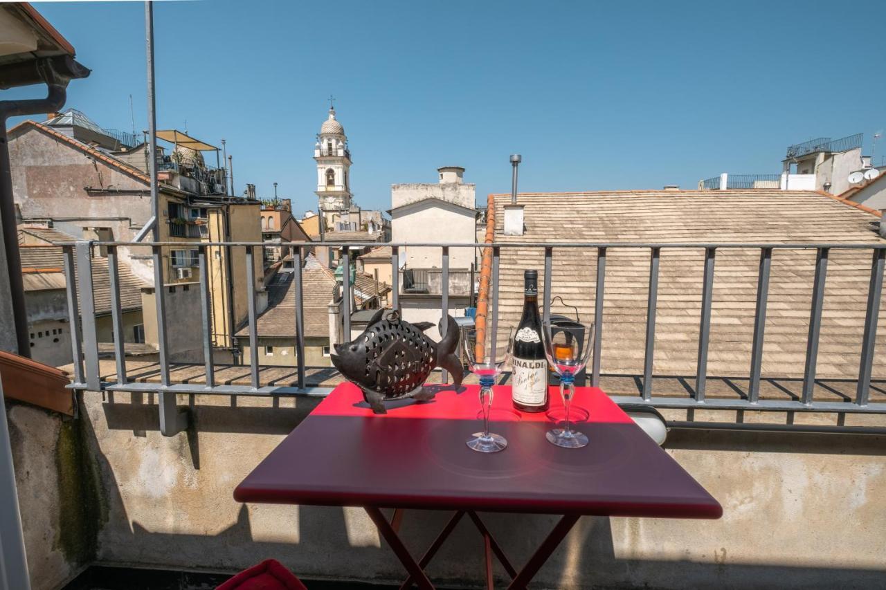Bed and Breakfast Attico Palazzo Giustiniani Генуя Экстерьер фото